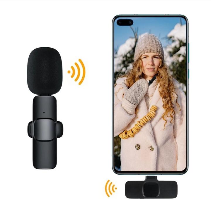 Produktbild PowerGuard Wireless Mini USB-C Lavalier Smartphone Microphone