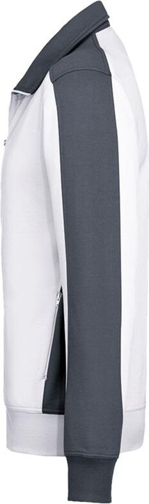 Image du produit Hakro Veste sweat Contrast Perf blanc/anthracite Gr.6XL (6XL)