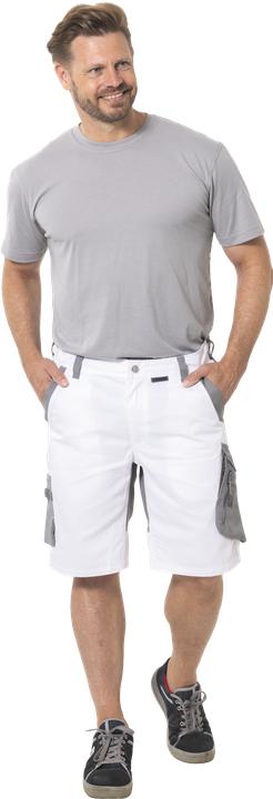 Produktbild Planam Herren Shorts weiss/zink S M (M)