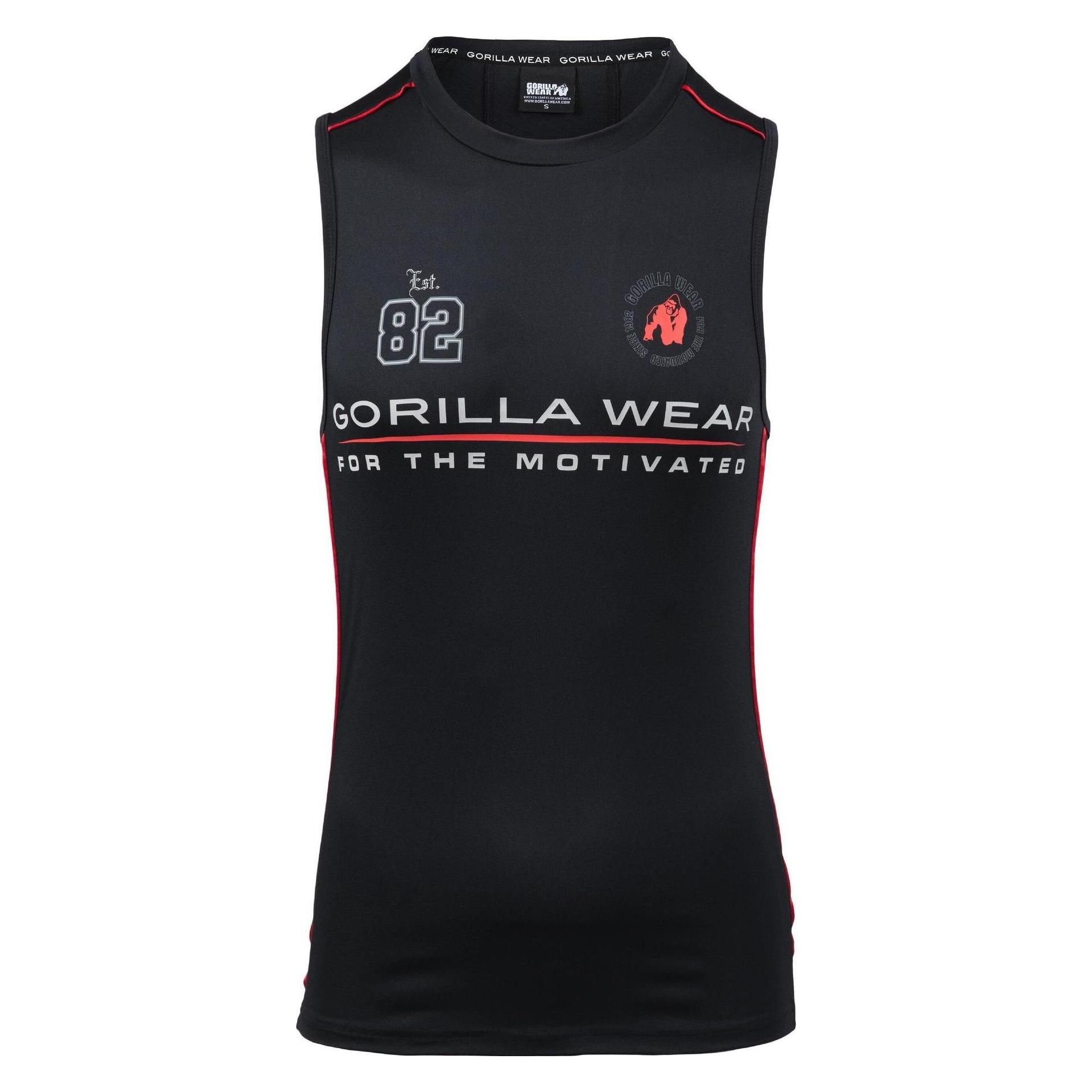 Gorilla Wear, Herren, Sportshirt, Broxton (3XL), Schwarz, 3XL