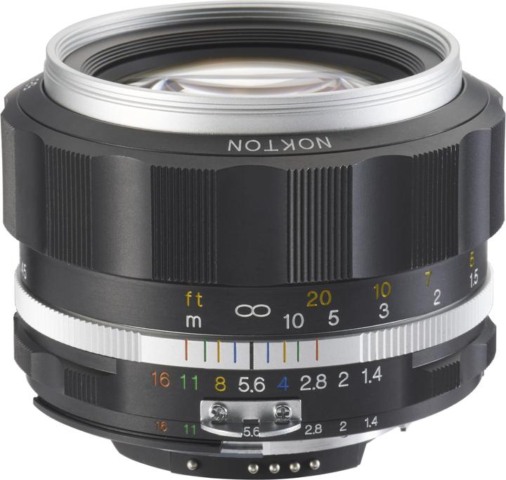 Actual product image Voigtländer Nokton 58mm / 1.4 SLII-S silver (Nikon F, full size)