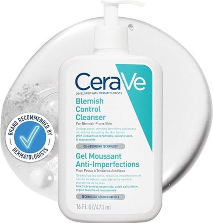 Actual product image CeraVe Blemish Control (Cleansing gel, 473 ml)