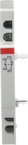 Actual product image ABB Contact Auxiliare. 1NO+1NF 24VAC/DC 10A