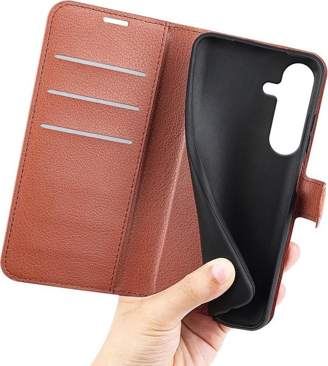 Image du produit Cover-Discount Galaxy S25+ Plus - Leder Etui Hülle (Samsung Galaxy S25+)