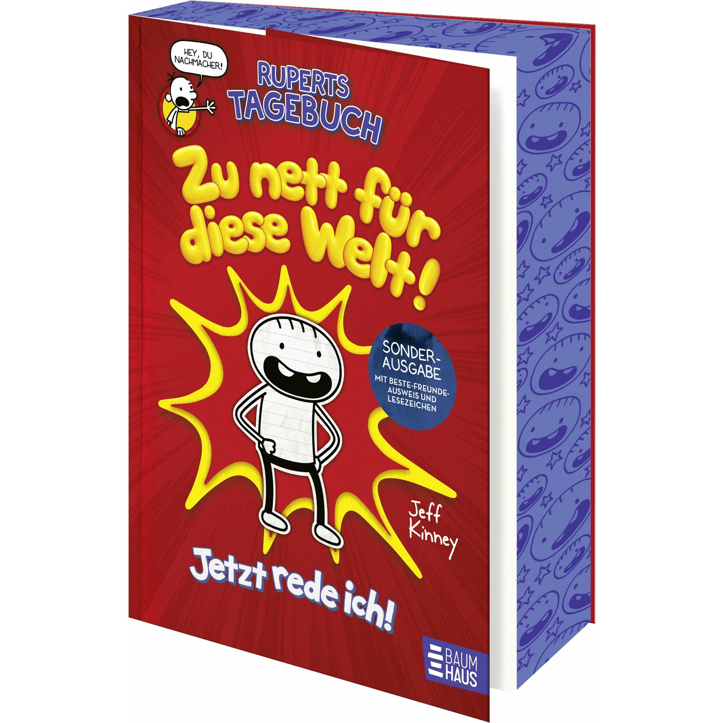 Ruperts Tagebuch - Zu nett für diese Welt! Jetzt rede ich!, Libro per bambini di Jeff Kinney.