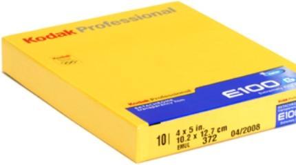 Actual product image Kodak k E-100 G 10 sheet