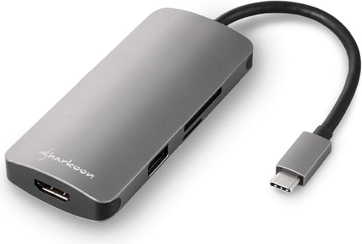 Produktbild Sharkoon Type C Multiport Adapter (USB-C, 1 Ports)