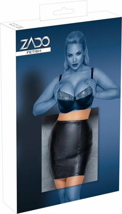 Actual product image Zado Leather mini skirt 2XL (XXL)