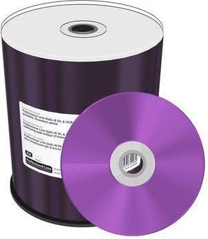 MediaRange DVD+R 8x voll bedruckbar Cakebo (100 x)