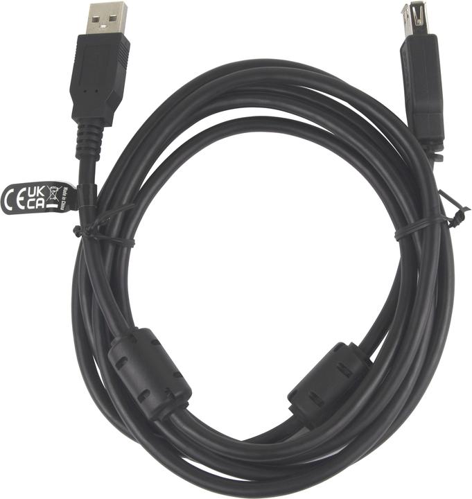 Image du produit Deltaco Câble USB de rallonge - 2 m (2 m, USB 2.0)