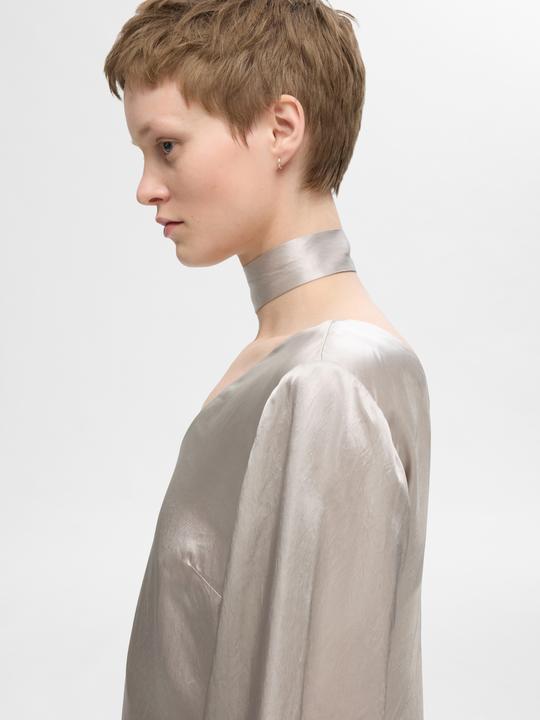 Produktbild Selected Satin Maxikleid (38)