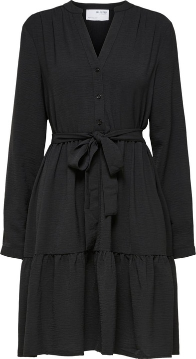 Produktbild Selected Femme Gürtel V-Ausschnitt Kleid (40)