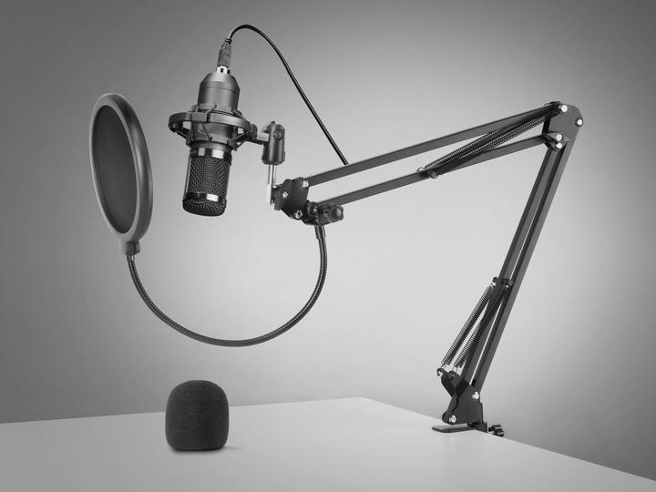 Image du produit Mars Gaming Microphone MMicPro avec bras de montage (Noir)