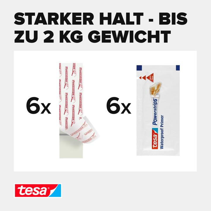 Produktbild tesa Powerstrips Waterproof