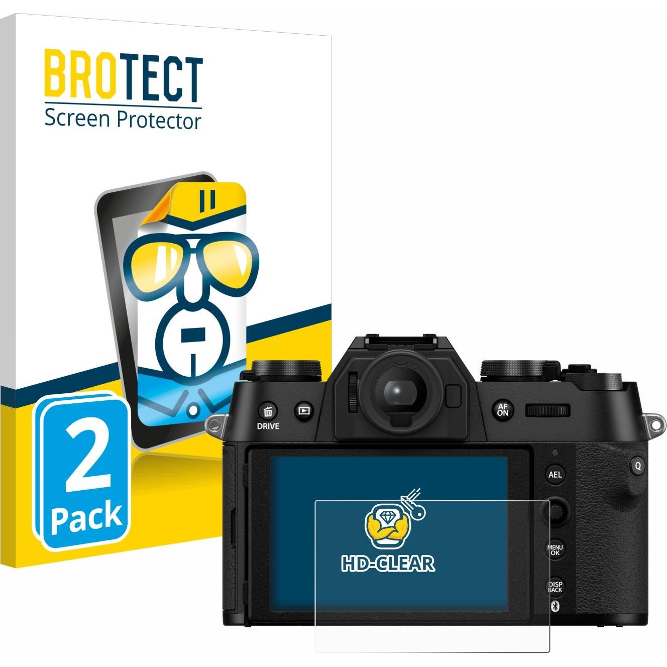 BROTECT Schutzfolie Displayschutz Klar (Displayschutz), Kameraschutz, Transparent