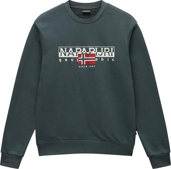 Napapijri weathirt mit rundhalauchnitt b-aylm (S)