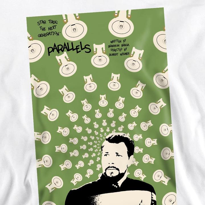 Actual product image Unisex Adult The Next Generation Season 7 Episode 11 Sweatshirt (M)