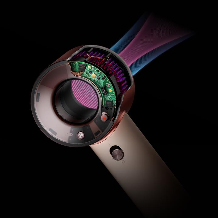 Actual product image Dyson Supersonic Travel Haartrockner Ceramic Pink/Roségold (1220 W)