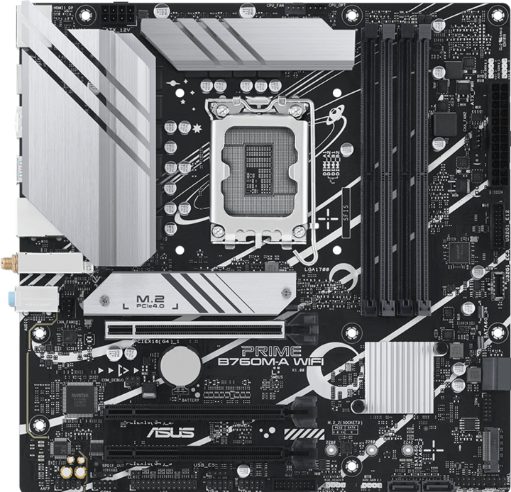 Produktbild ASUS ROG STRIX B760-A GAMING WIFI (LGA 1700, Intel B760, ATX)