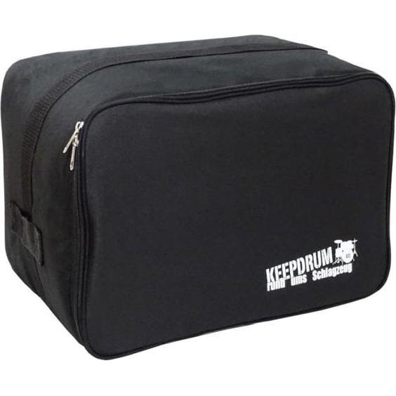 Thumbnail - keepdrum Cajon-Tasche für Kinder-Cajon mit Sitzpad (Musikerstuhl), Zubehör Instrumente, Schwarz