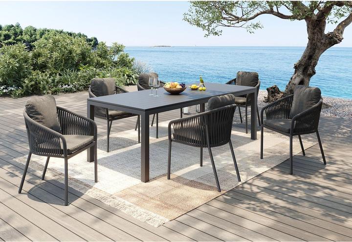 Image du produit Kare Design Stuhl Cyprus Grau