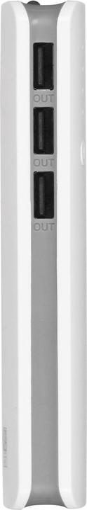 Produktbild Esperanza EMP106WE Radium - Grau - Weiss - Universal - Rechteck - 8000 mAh - USB - 5 V (8000 mAh, 29.60 Wh)