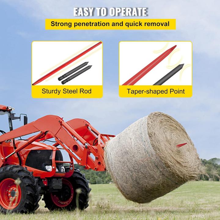 Actual product image Vevor Hay Stack Pin Ball Fork