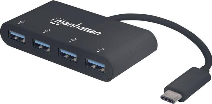 Immagine prodotto Manhattan Hub USB 3.0 a 4 porte con connettore USB-C (USB-C, 4 porte)