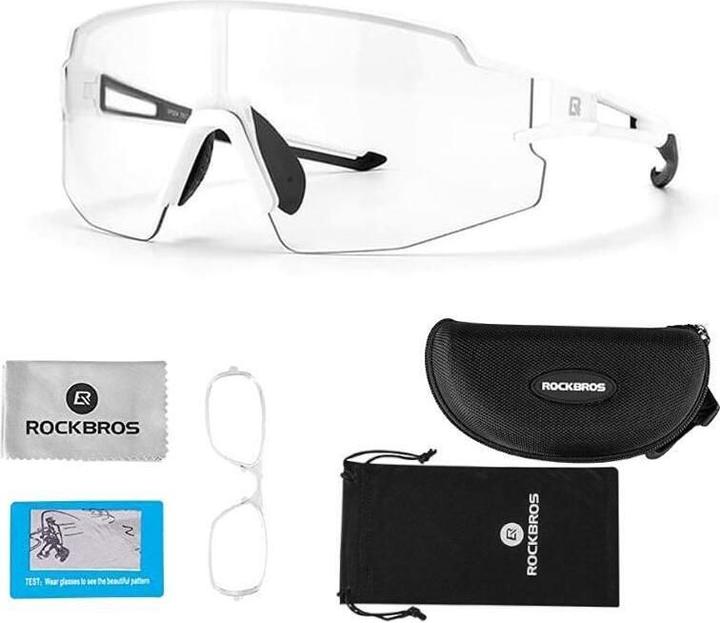 Actual product image Rockbros 10172 (White, UV400)