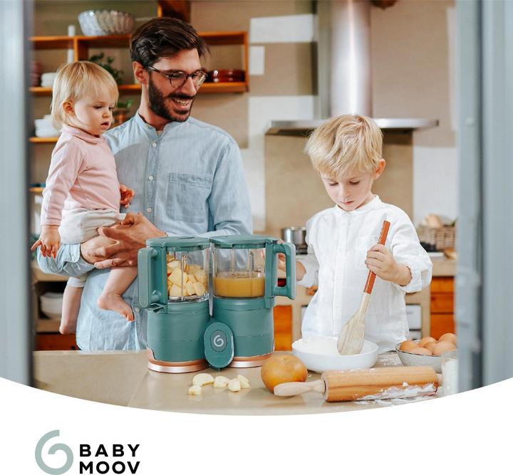 Actual product image Babymoov Dampfgarer Nutribaby Glass