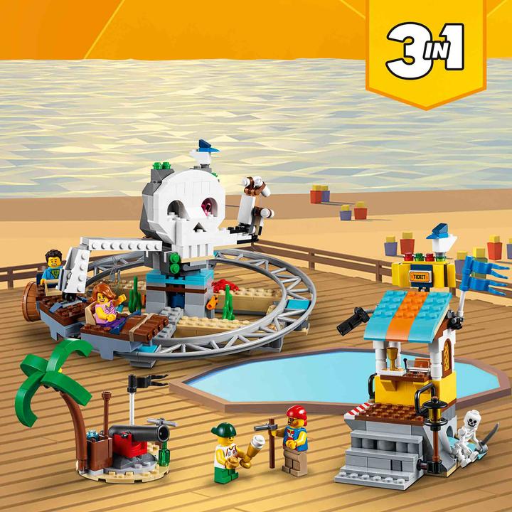 Immagine prodotto LEGO Montagne russe pirata (31084, LEGO Creator 3-in-1)