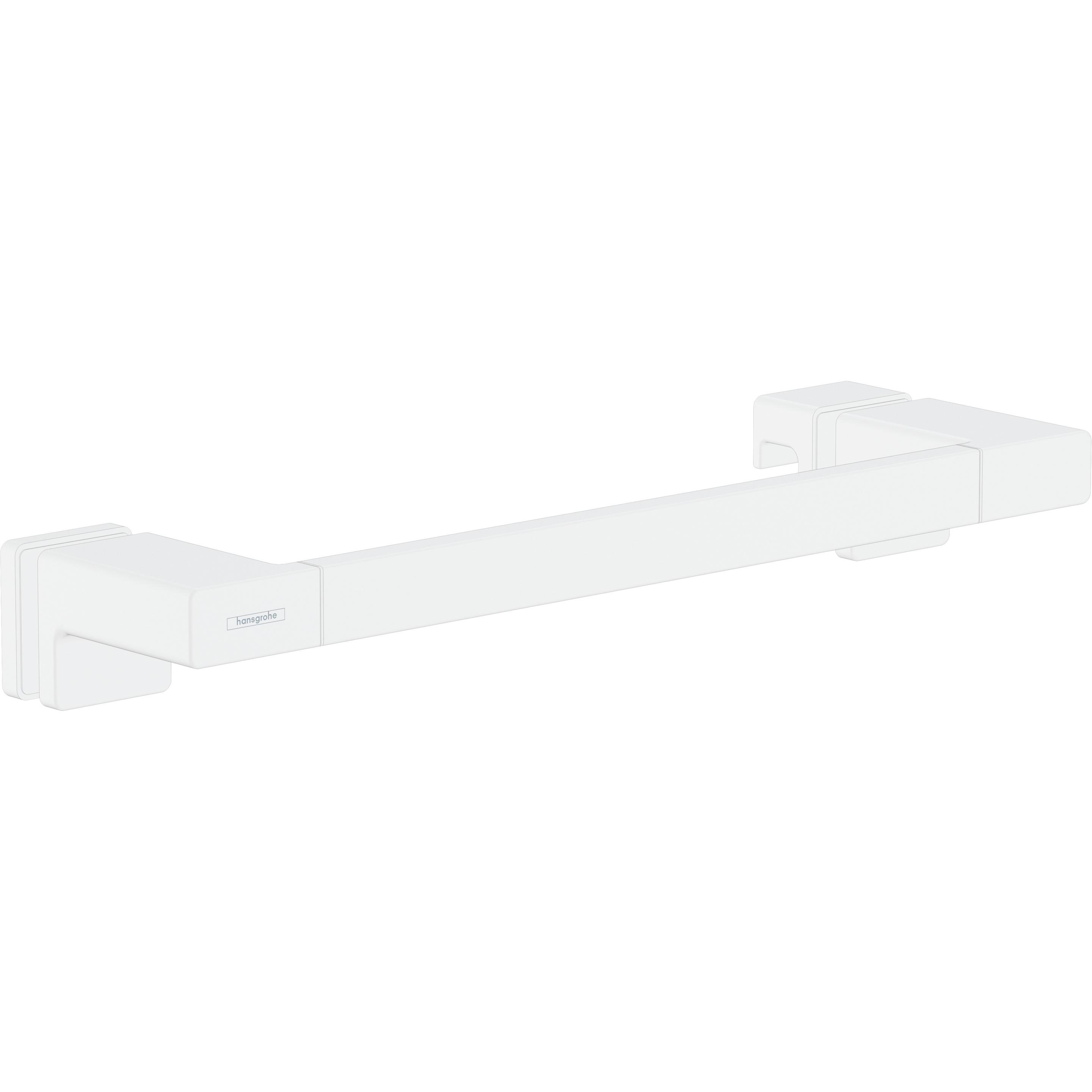 hansgrohe, Porta asciugamani + ganci per asciugamani, HG Maniglia per porta doccia AddStoris bianco opaco
