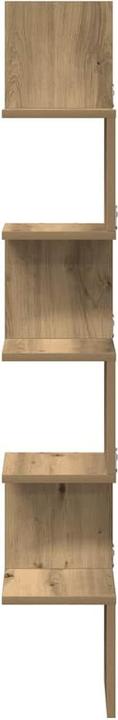 Produktbild VidaXL Wand-Eckregal Artisan-Eiche 20x20x127,5 cm Holzwerkstoff