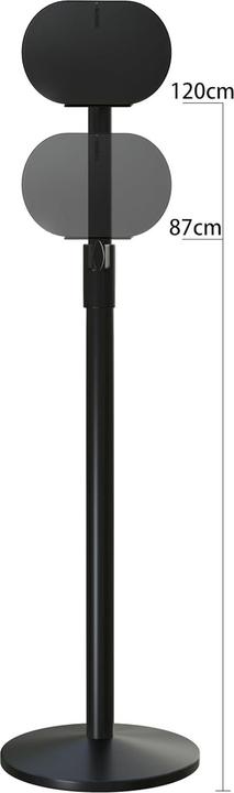 Produktbild Novidarte Standfuss für Sonos Era 300 (1 Paar, Ständer, Höhenverstellbar)