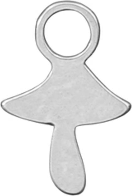Image du produit Star Piercing Anhänger silber Pilz (sans laiton, Acier chirurgical 316L)