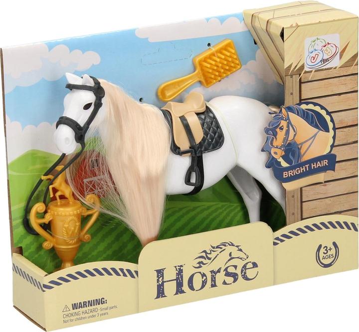 Productafbeelding Johntoy Paard met kam en beker