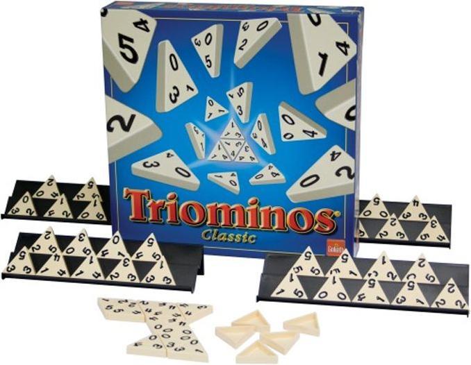 Actual product image Goliath Toys Triominos Classic (German, French, Italian, English)