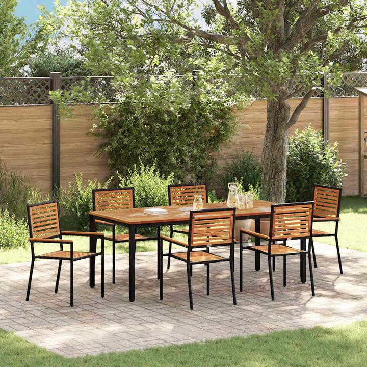 Produktbild vidaXL Garten Essgruppe (200 x 100 x 75 cm)