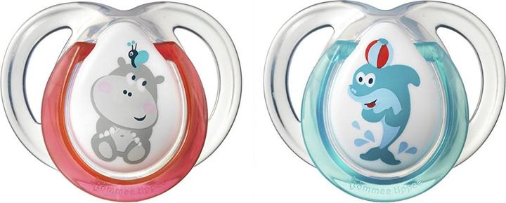Actual product image Tommee Tippee Silicone dummy FUN STYLE, 0-6 months, 2 pcs., 43335703 (2x, 0 - 6 Months)