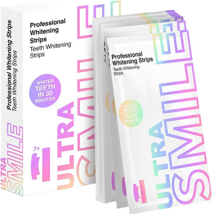 Image du produit Ultrasmile Professional Whitening Strips (Bandelettes de blanchiment)