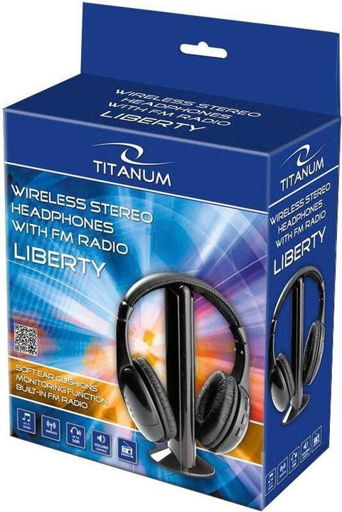 Produktbild Esperanza TH110 TITANUM (Passive Geräuschunterdrückung, Kabelgebunden, Kabellos)