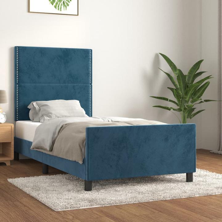 Image du produit vidaXL Bettgestell mit Kopfteil (80 x 200 cm)