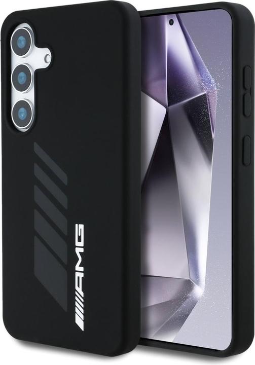 Immagine prodotto Mercedes AMG Oversize Rhombs MagSafe Case for Samsung Galaxy S25 - Black (Samsung Galaxy S25)