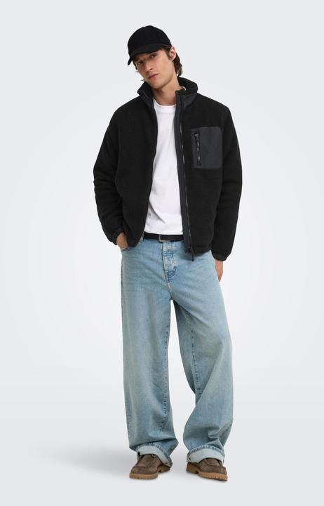 Actual product image Only & Sons Onstyro Padded Sherpa Jacket Noos (L)