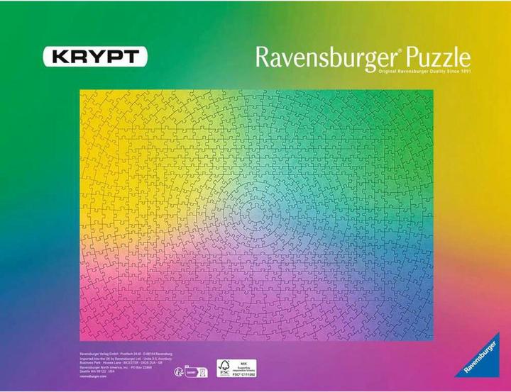 Immagine prodotto Ravensburger Krypt Gradient (631 pezzi)