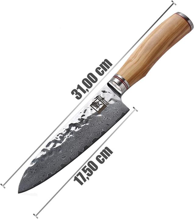 Produktbild Zayiko Damastmesser (17.50 cm)