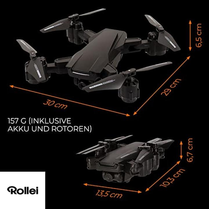 Actual product image Rollei Fly 60 Combo (10 min, 160 g, 2 Mpx)