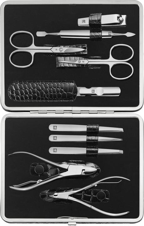 Image du produit Zwilling Set de manucure, 10 pièces, noir