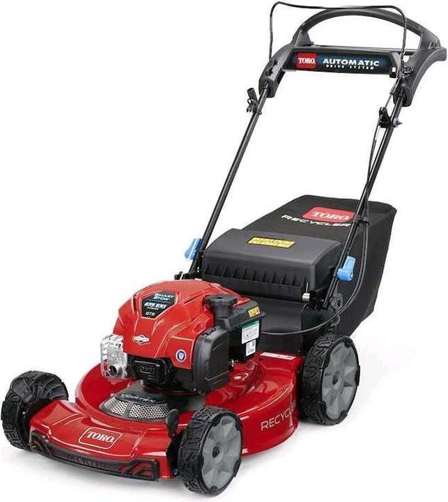 Actual product image Toro Lawn mower 55cm with recycler, SmartStow, Automatic Drive (Petrol)