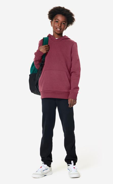 Produktbild Domyos Kapuzenpullover Kinder Baumwolle - violett (152)